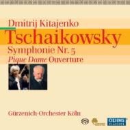 【送料無料】 Tchaikovsky チャイコフスキー / 交響曲第5番、『スペードの女王』序曲　キタエンコ＆ケルン・ギュルツェニヒ管弦楽団 輸入盤 【SACD】