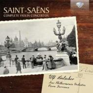 Saint-Saens サン＝サーンス / ヴァイオリン協奏曲全集、ハバネラ、序奏とロンド・カプリチオーソ、他　ヘルシャー、デルヴォー＆ニュー・フィルハーモニア管（2CD） 輸入盤 【CD】