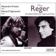 【送料無料】 Reger レーガー / Comp.works For Cello & Piano: Kniazev(Vc) Oganessian(P) 輸入盤 【CD】