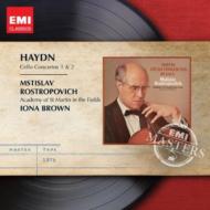 Haydn ハイドン / チェロ協奏曲第1番、第2番　ロストロポーヴィチ、アカデミー室内管弦楽団 輸入盤 【CD】