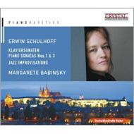 【送料無料】 シュルホフ、エルヴィン（1894-1942） / Piano Sonata, 1, 3, Etc: Babinsky Etc 輸入盤 【CD】