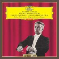 Strauss, R. シュトラウス / 英雄の生涯（1959）、ティル・オイレンシュピーゲルの愉快な悪戯（1972）　カラヤン＆ベルリン・フィル 【CD】