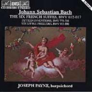 【送料無料】 Bach, Johann Sebastian バッハ / 6 French Suites, Etc: Payne(Cemb) 輸入盤 【CD】