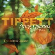 ティペット、マイケル（1905-1998） / 弦楽四重奏曲第1番、第2番、第3番、第4番　ブリテン四重奏団（2CD） 輸入盤 【CD】