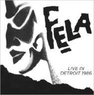 Fela Kuti (Anikulapo) フェラクティ / Live In Detroit 1986 【LP】