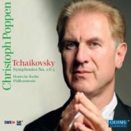 Tchaikovsky チャイコフスキー / 交響曲第2番、第3番　ポッペン＆ドイツ放送フィル 輸入盤 【CD】