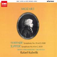 Mozart モーツァルト / 交響曲第41番『ジュピター』、第35番『ハフナー』　クーベリック＆ウィーン・フィル（限定盤） 【CD】