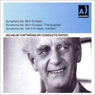 Haydn ハイドン / 交響曲第94番『驚愕』（1950）、第88番（1951）、第104番『ロンドン』（1950）　フルトヴェングラー＆ウィーン・フィル、コロン劇場管 輸入盤 【CD】