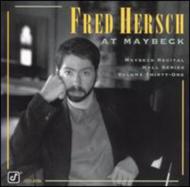 Fred Hersch フレッドハーシュ / Live At Maybeck Recital Vol.31 輸入盤 【CD】