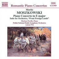 モシュコフスキ (1854-1925) / ピアノ協奏曲Op.59 / 組曲「異国より」Op.23　ヴィト / ポーランドSRSO / パウリック 輸入盤 【CD】