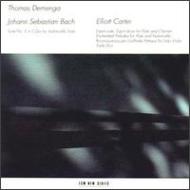 【送料無料】 Bach, Johann Sebastian バッハ / Cello Suite.3 / Chamber Works　Demenga(Vc)schneeberger(Vn)racine(Fl)、Etc 輸入盤 【CD】