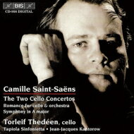 【送料無料】 Saint-Saens サン＝サーンス / Cello Concerto.1, 2, Etc: Thedeen(Vc) Kantorow / Tapiola Sinfonietta 輸入盤 【CD】