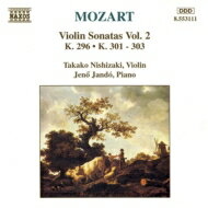 Mozart モーツァルト / ヴァイオリンソナタ集Vol.2　西崎 / ヤンドー 輸入盤 【CD】