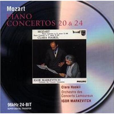 Mozart モーツァルト / ピアノ協奏曲第20、24番　ハスキル（P）、マルケヴィッチ＆ラムルー管 輸入盤 【CD】