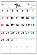 書き込み式シンプルカレンダー 2017 B3タテ 【単行本】...:hmvjapan:14629675