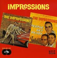 【送料無料】 Impressions インプレッションズ / Keep On Pushing / People Get R 輸入盤 【CD】