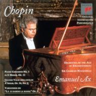Chopin ショパン / Piano Concerto.1: Ax, Mackerras / Age Of Enlightenment.o 【CD】