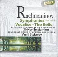 Rachmaninov ラフマニノフ / 交響曲第2番、第3番、ヴォーカリーズ、鐘　ネヴィル・マリナー（指揮）、ワシル・ステファノフ（指揮） 輸入盤 【CD】