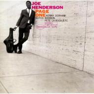 Joe Henderson ジョーヘンダーソン / Page One 輸入盤 【CD】輸入盤CD スペシャルプライス