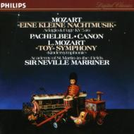 Mozart モーツァルト / セレナード第13番『アイネ・クライネ・ナハトムジーク』（＋L・モーツァルト：おもちゃの交響曲、パッハルベル：カノン）　マリナー＆ASMF 輸入盤 【CD】