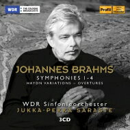 【送料無料】 Brahms ブラームス / 交響曲全集、ハイドンの主題による変奏曲、大学祝典序曲、悲劇的序曲　ユッカ＝ペッカ・サラステ＆ケルンWDR交響楽団（3CD） 輸入盤 【CD】