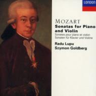 【送料無料】 Mozart モーツァルト / ヴァイオリン・ソナタ集　ゴールドベルク、ルプー（4CD） 輸入盤 【CD】