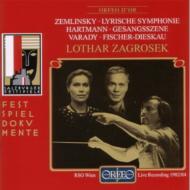 【送料無料】 Zemlinsky Alexander Von ツェムリンスキー / Lyrische Sinfonie: Zagrosek / Orf So Varady F-dieskau 1984 Salz 輸入盤 【CD】