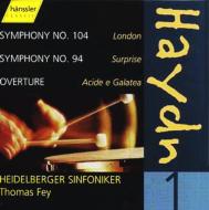 【送料無料】 Haydn ハイドン / 交響曲第104番『ロンドン』、交響曲第94番『驚愕』　ファイ＆ハイデルベルク交響楽団 輸入盤 【CD】