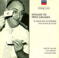 Kreisler クライスラー / クライスラーへのオマージュ　カンポーリ（vn）グリットン（p） 輸入盤 【CD】