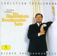 Strauss, R. シュトラウス / アルプス交響曲、『バラの騎士』組曲　ティーレマン＆ウィーン・フィル 輸入盤 【CD】