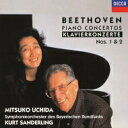 Beethoven ベートーヴェン / ピアノ協奏曲第1番、第2番 内田光子、クルト・ザンデルリング&バイエルン放送交響楽団 【Hi Quality CD】