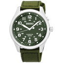 セイコー SEIKO キネティック クオーツ メンズ 腕時計 SKA725P1 カーキ