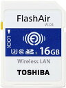 フラッシュカード SDカード UHS1(U3) Class10 16GB TOSHIBA THN-NW04W0160A6 FlashAir W-04 class10(U3)対応 R=90MB/s W=70MB/s Eyefi連動 英語パッケージ 1年保証