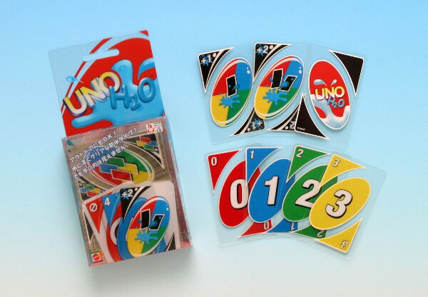 【取寄品】UNO 耐水H2Oウノカードゲーム 「お風呂で遊べるウノカード！」[カードゲーム/マテル・インターナショナル]【T】