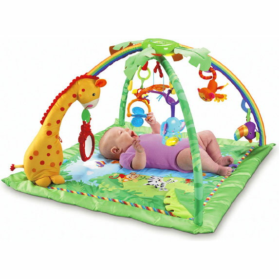 【取寄品】20％OFF0ヶ月から★レインフォレストデラックスジム K4562[fisher-Price(フィッシャープライス)マテル社/赤ちゃんベビーグッズ] 【T】夏休み特別企画☆税込み5,000円以上お買い上げで送料無料＆全品ポイント2倍☆8/17　9:59まで