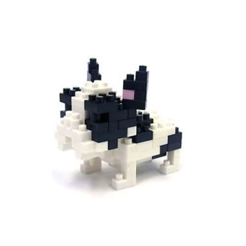 【取寄品】新発売2012月3月上旬発売・12才から★ナノブロック　nanoblock　NBC-050　フレンチブルドッグ　パイド[SmaSTATION/スマステーションで紹介！/フレブル・ドッグ・ペット・犬・いぬ・わんこ]【T】