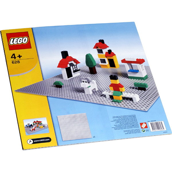 【取寄品】4才から★レゴ基本セット 基礎版(灰色) 628 [知育玩具/レゴブロック(LEGO)/れご/ブロック遊び/室内玩具・おもちゃ/定番商品/創造力/図工]【T】