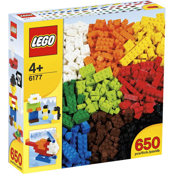 【取寄品】4才から★レゴ基本セット 基本ブロック(XL) 6177 [知育玩具/レゴブロック(LEGO)/れご/ブロック遊び/室内玩具・おもちゃ/定番商品/創造力/図工]【T】