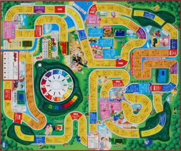 Original Life Game Board Original Life Game Board