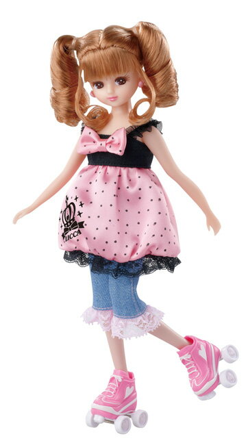 【取寄品】　リカちゃんドレス　LW-12　ローラースケートドレスセット(※人形別売)【タカラトミー・人形・ドール・ままごと・人形遊び・りか・女の子向け】【T】