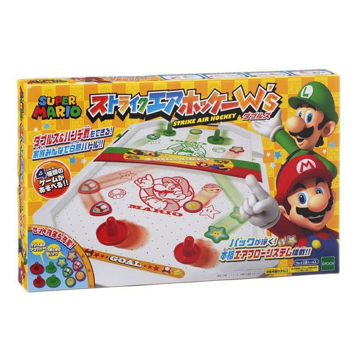 【ゲーム】【取寄品】エポック スーパーマリオブラザーズ ストライクエアホッケーW’s(ダブ…...:hobbytoy:10072817