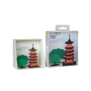 ◎4時間限定P5倍◎【ペーパークラフト 大人向けホビー】ペーパーナノ peper nano PN-102 五重塔【ペーパーナノ・新作・SmaSTATION!!で紹介・カワダ・箱庭・ペーパークラフト・ミニチュア・大人向けホビー・細かい作業好きなあなたに】【TC】
