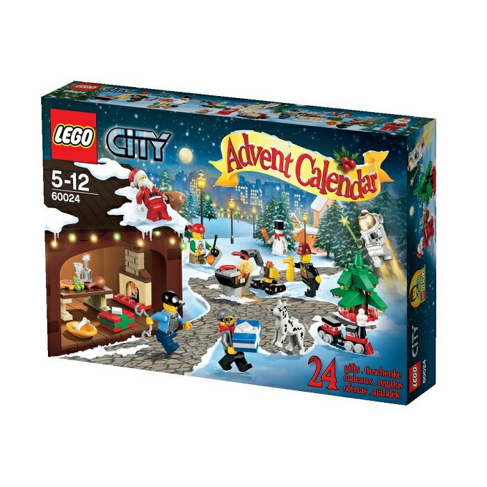 LEGO クリスマスまでカウントダウン☆レゴ　シティ・アドベントカレンダー　60024　(2013年)週末セール開催★厳選アイテムポイント2〜10倍&税込5,000円以上お買い上げで送料無料！　10/29　9：59まで