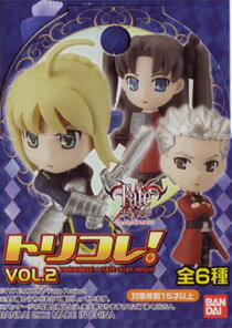 ﾊﾞﾝﾀﾞｲ Fate/stay night ﾄﾘｺﾚ!2 BOX販売 (Fate/stay night) 【ﾌｨｷﾞｭｱ･美少女系】