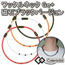 コラントッテ Colantotte ワックルネックタイプ Ge+ 磁石部分ブラックバージョン/磁気/ネックレス/Necklace/訳あり ワケあり わけあり/激安