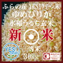 新米 JAふらの ゆめぴりか 玄米 30Kg YES!クリー...