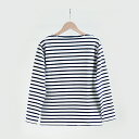 SAINT JAMES セントジェームスOUESSON BORDER LONG SLEEVE NEIGE/MARINEウェッソン ボ