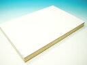 ポリランバー・ホワイト（木材）厚さ12mm×巾910mmx長さ1820mm（10kg）白色が綺麗な板！ 食器棚など水周りに最適な撥水性抜群の板。