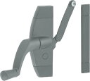 オペレーターハンドル(HH-2K-16335)【操作レバー】【開閉レバー】【ルーバー窓】【ジャロジ窓】【すべり出し窓】【ハンドル】【YKK】【サッシ】