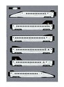 【送料無料】ホビー 模型車 モデルカー 10865モデルkato n6800シリーズkato n scale 800 series shinkansen cherry blossom 6car set 10865 train model
